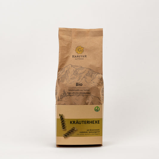 BIO Kräuterhexe Nudel (Fussili)- Kräuterschlössl